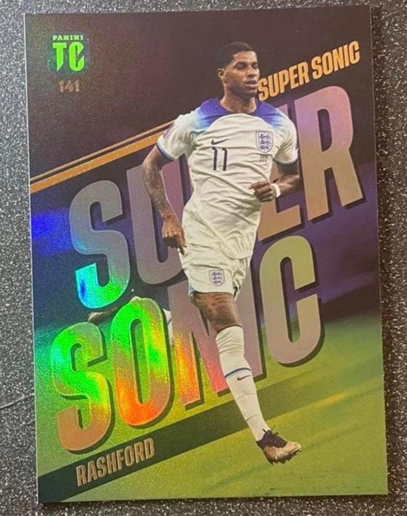 Panini Top Class 2023    SUPER SONIC    RASHFORD    UK, Verzenden, Zo goed als nieuw, Plaatje