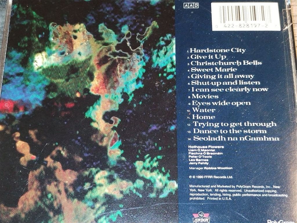Hothouse Flowers - Home, Cd's en Dvd's, Ophalen of Verzenden, Zo goed als nieuw
