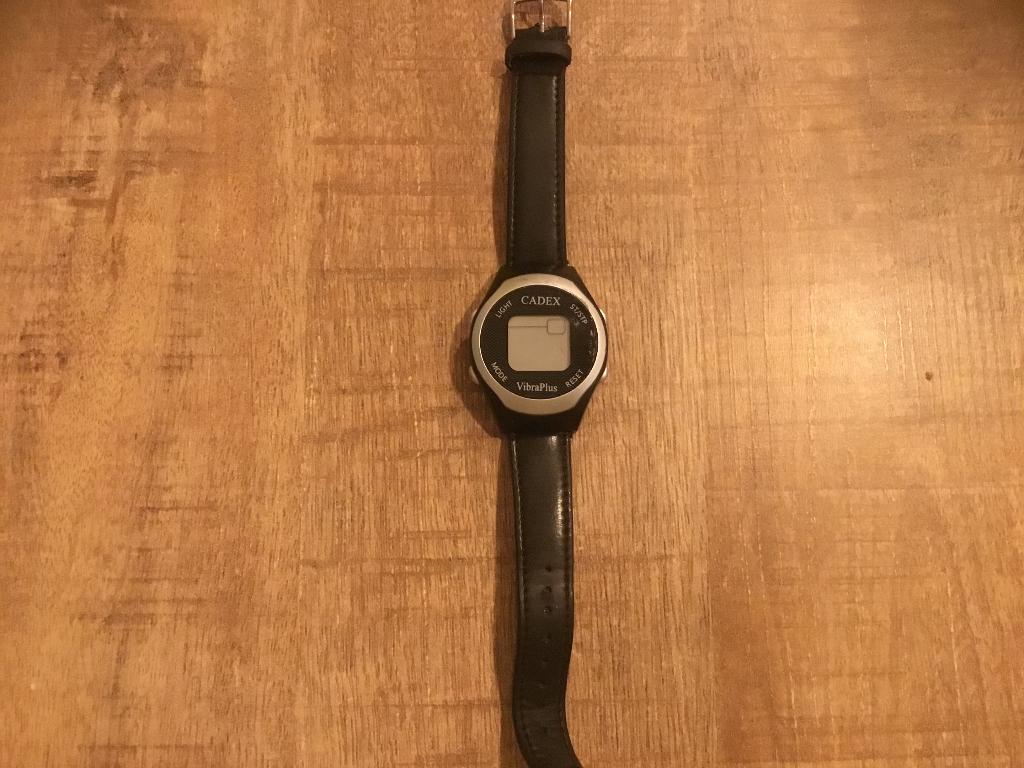 Cadex medicijnhorloge tot 8 dagelijkse alarmen of trillingen, Sport en Fitness, Overige Sport en Fitness, Gebruikt, Ophalen