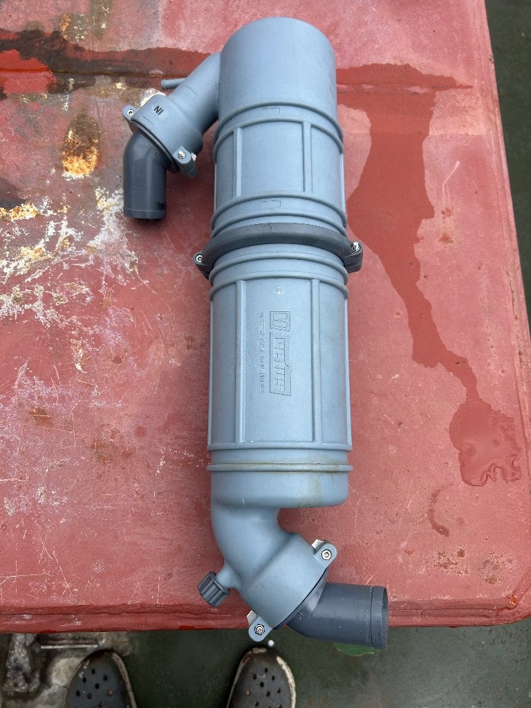 Vetus zwanenhals uitlaat 40mm, Ophalen of Verzenden, Zo goed als nieuw, Motor en Techniek, Zeilboot of Motorboot