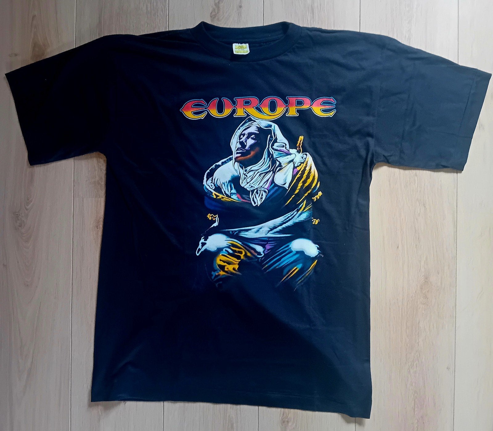 Europe shirt tour band vintage retro rock hardrock Tempest, Kleding | Heren, T-shirts, Ophalen of Verzenden, Zo goed als nieuw
