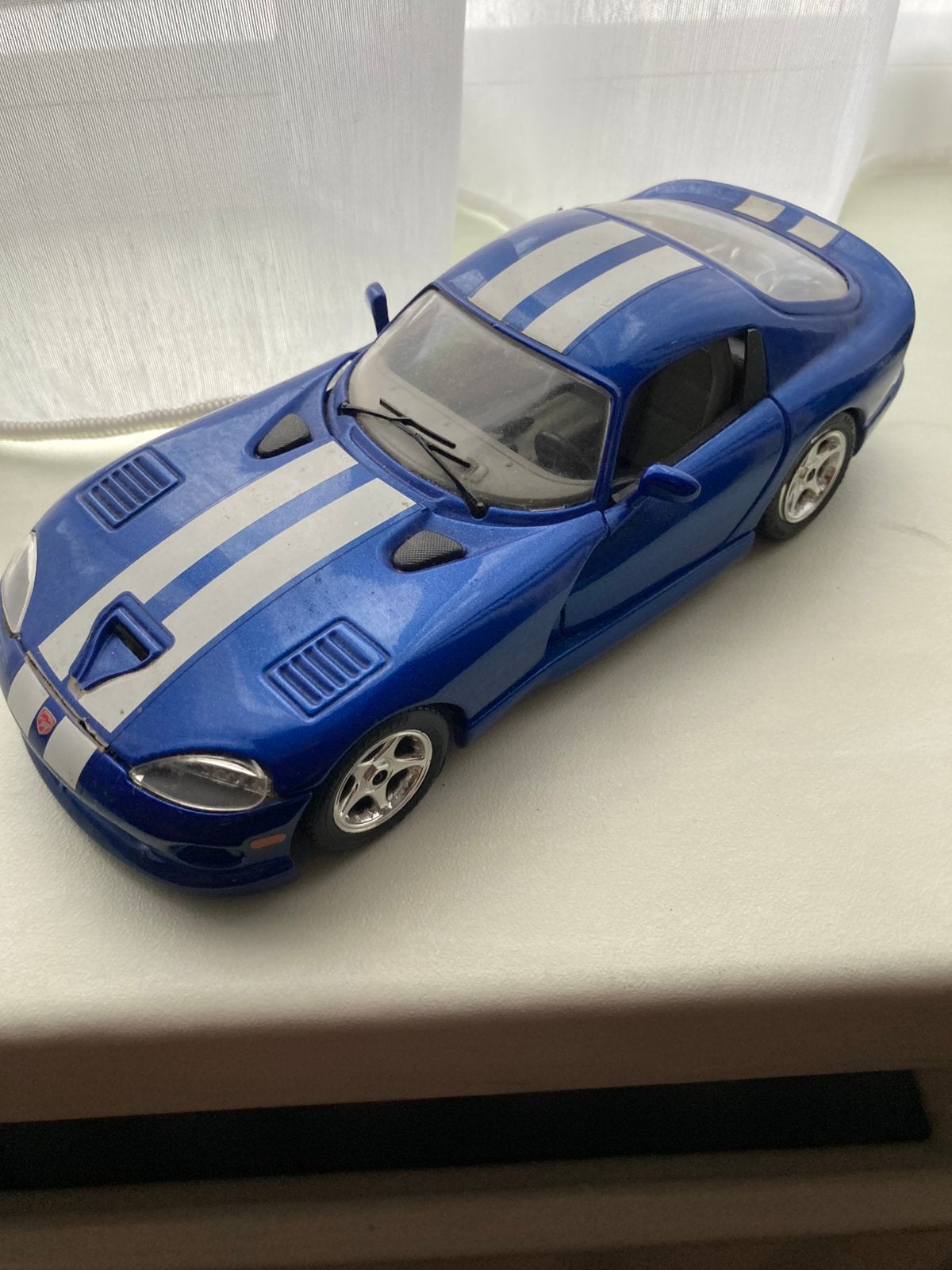 Dodge Viper GTS miniatuur, Ophalen of Verzenden, Zo goed als nieuw, Bburago