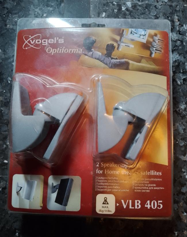 Vogels VLB - 405 luidsprekers muurbeugels, Overige merken, Nieuw, Ophalen of Verzenden, 60 tot 120 watt