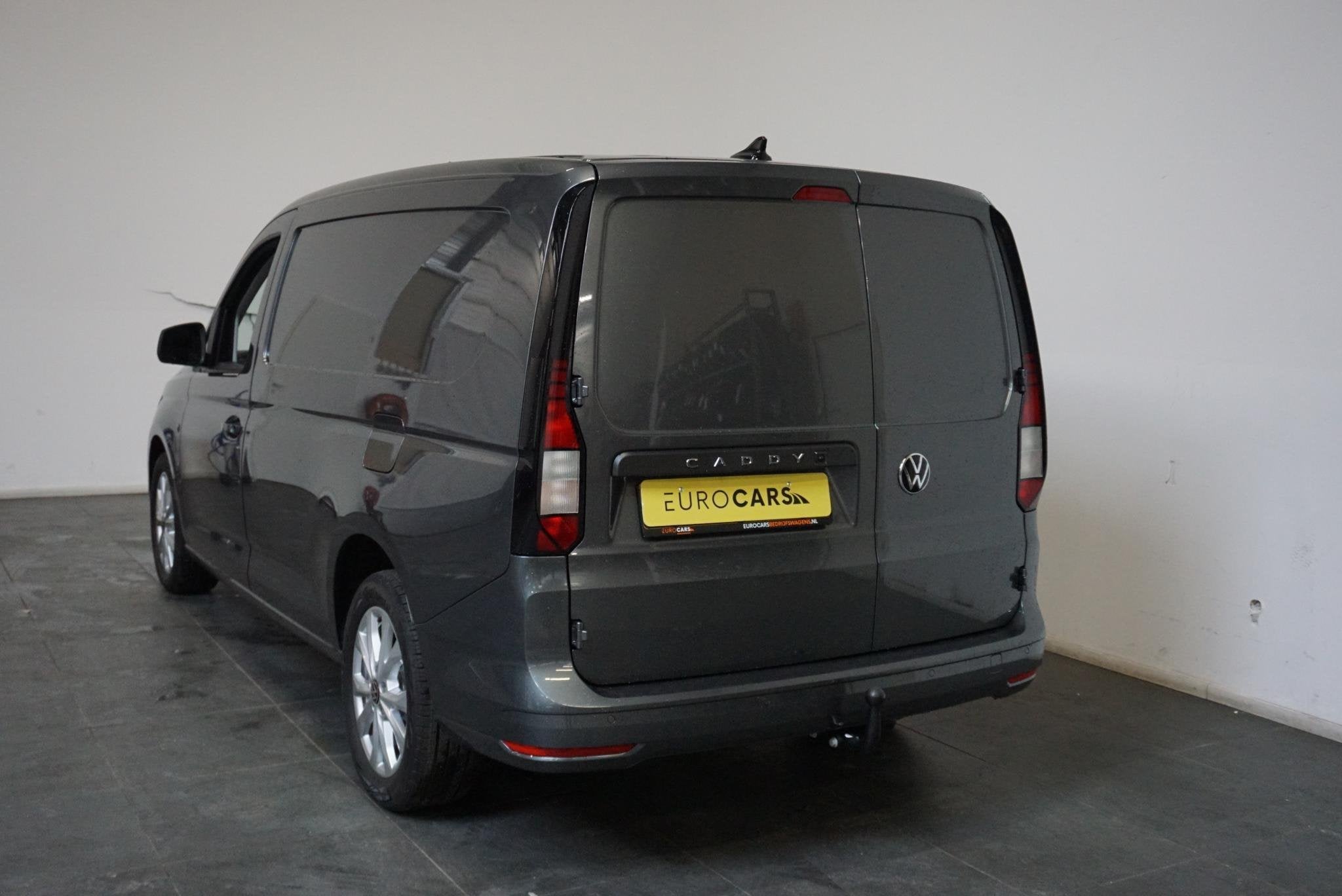 Volkswagen Caddy Cargo Maxi 2.0 TDI Style Automaat Airco Blu, Stof, Gebruikt, 4 cilinders, Automatische klimaatregeling