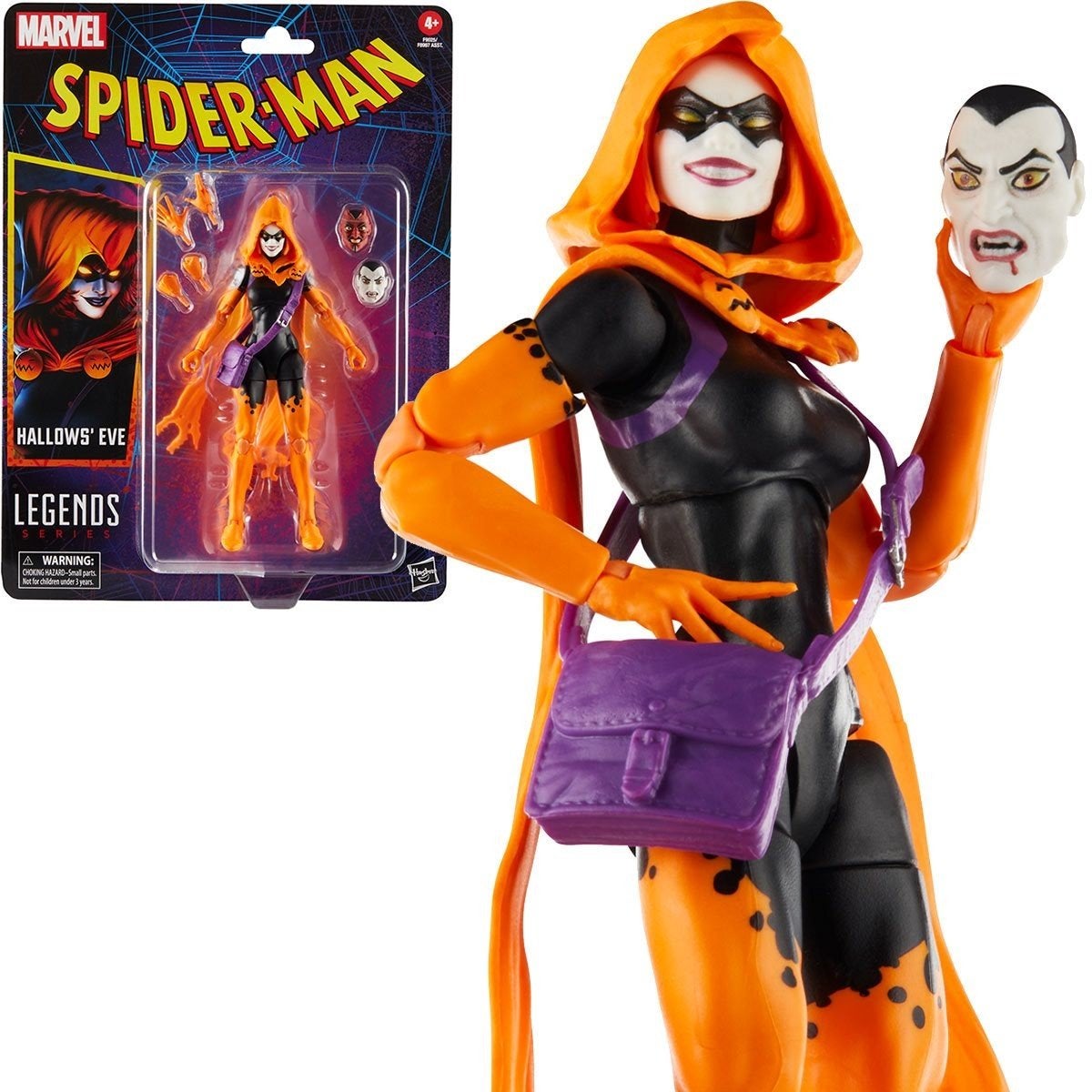 Marvel Legends Hallows' Eve Spider-Man actiefiguur nieuw MOC, Ophalen of Verzenden, Nieuw