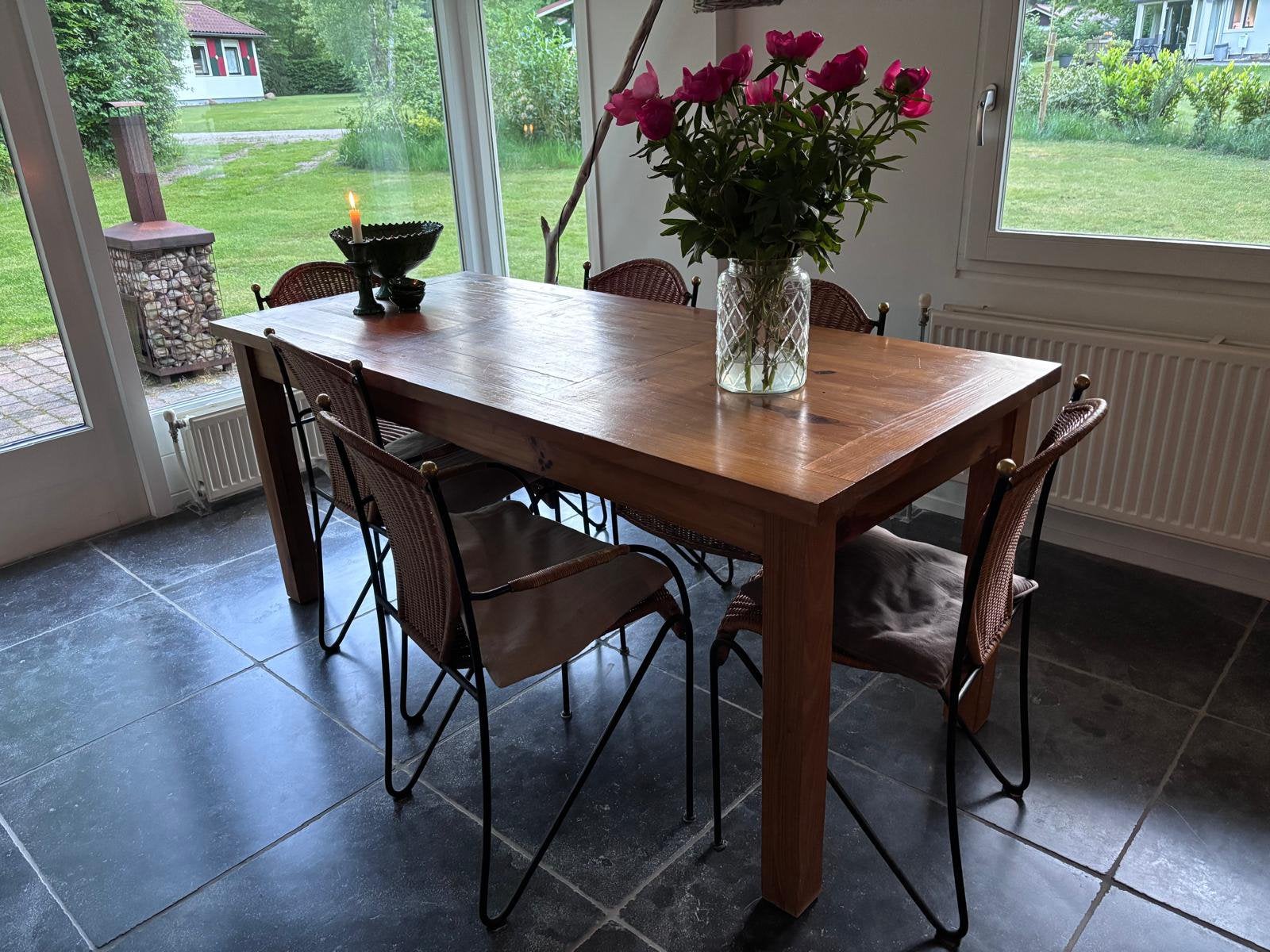6 ‘Frederick Weinberg’ stoelen, Ophalen, 200 cm of meer, 50 tot 100 cm, Zo goed als nieuw