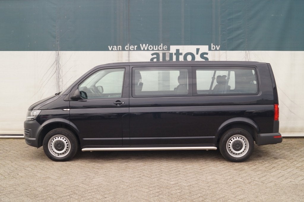 Volkswagen Transporter Kombi 2.0 TDI L2-H1 9-persoons -AIRCO, Auto's, Bestelauto's, Voorwielaandrijving, Stof, Gebruikt, Euro 6