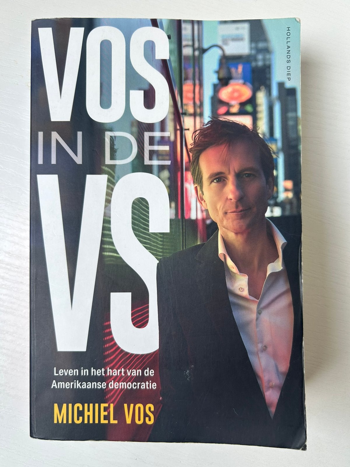 Michiel Vos - Vos in de VS, Ophalen of Verzenden, Gelezen, Michiel Vos