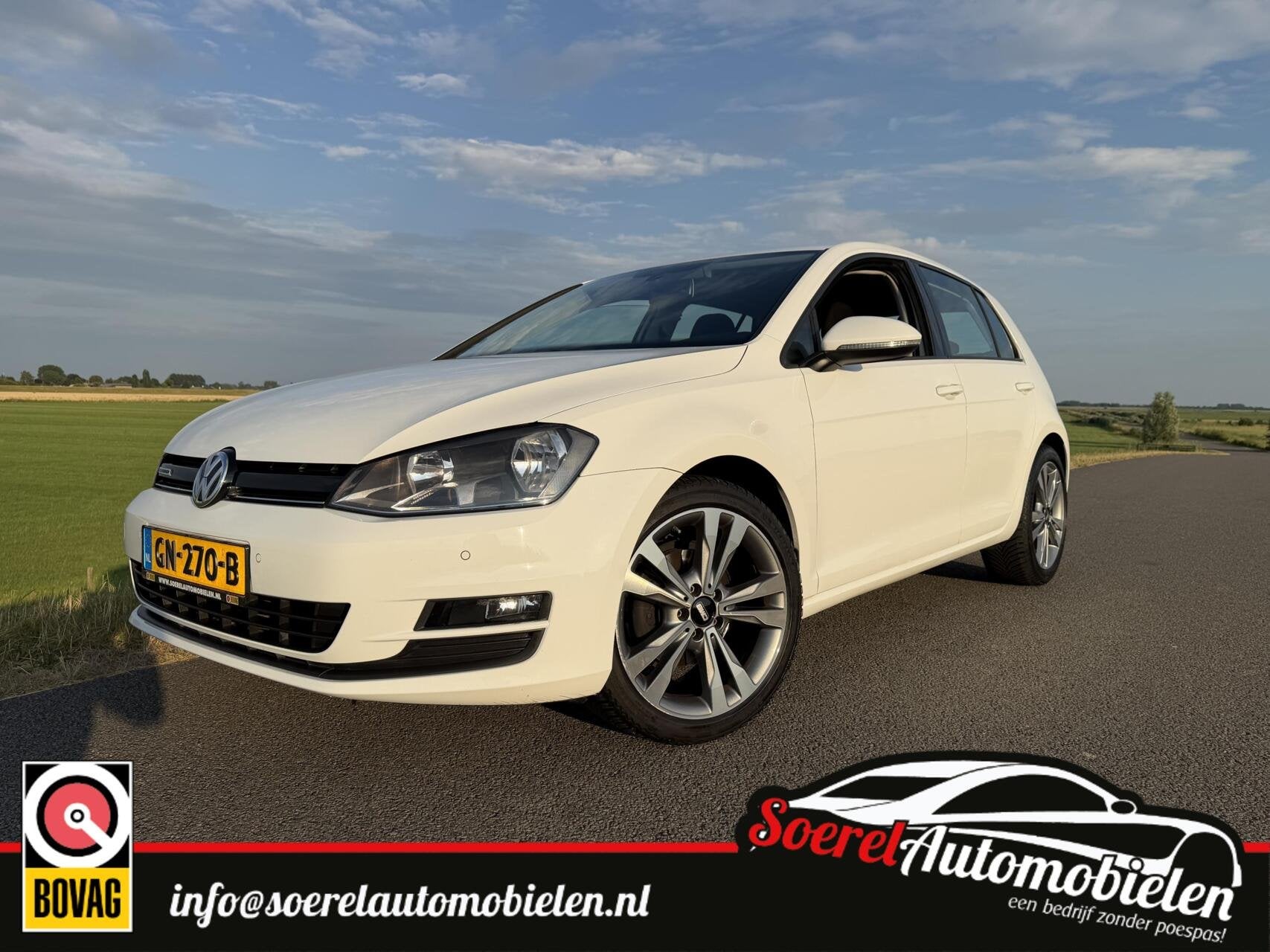 Volkswagen Golf 1.4 TGI Comfortline BlueMotion, LEES ADVERTE, Auto's, Volkswagen, Gebruikt, Euro 6, 4 cilinders, Wit