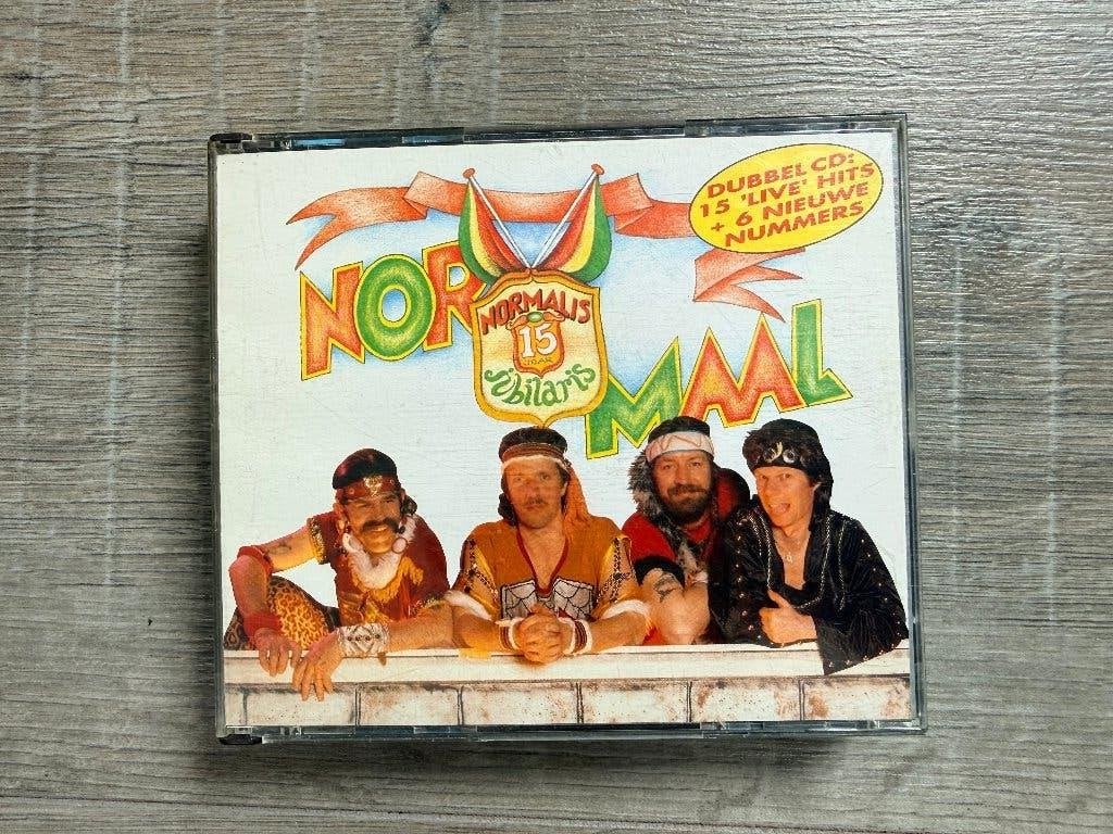 2 cd Normaal Normalis Jubilaris 15 jaar, Ophalen of Verzenden, Gebruikt, Levenslied of Smartlap