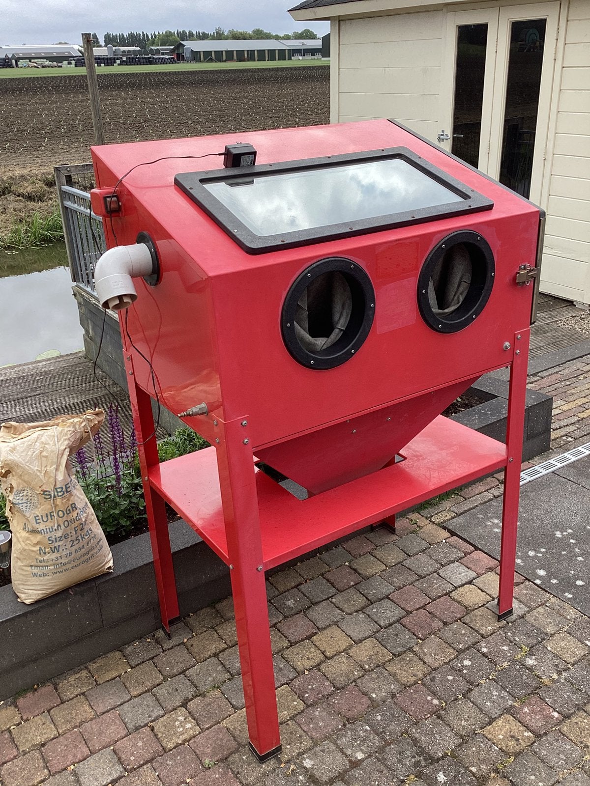 Straalkast, Doe-het-zelf en Verbouw, Reinigingsmachines, Ophalen, Gebruikt