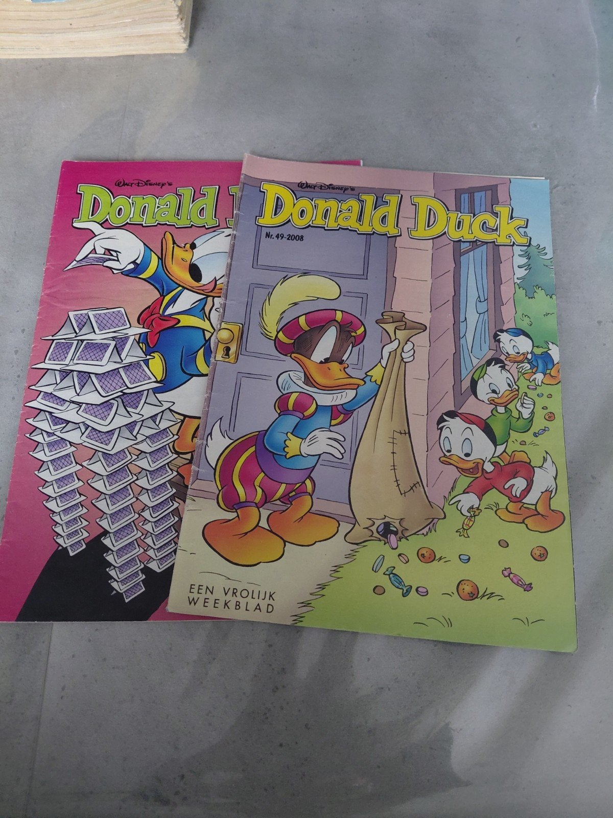 Donald Duck weekblad nr. 49 & 50 uit 2008, Meerdere stripboeken, Ophalen, Gelezen
