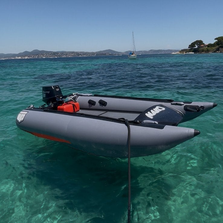Mako Zapcat Atomic + Yamaha 50 PK + Trailer – Complete set, Ophalen, Zo goed als nieuw