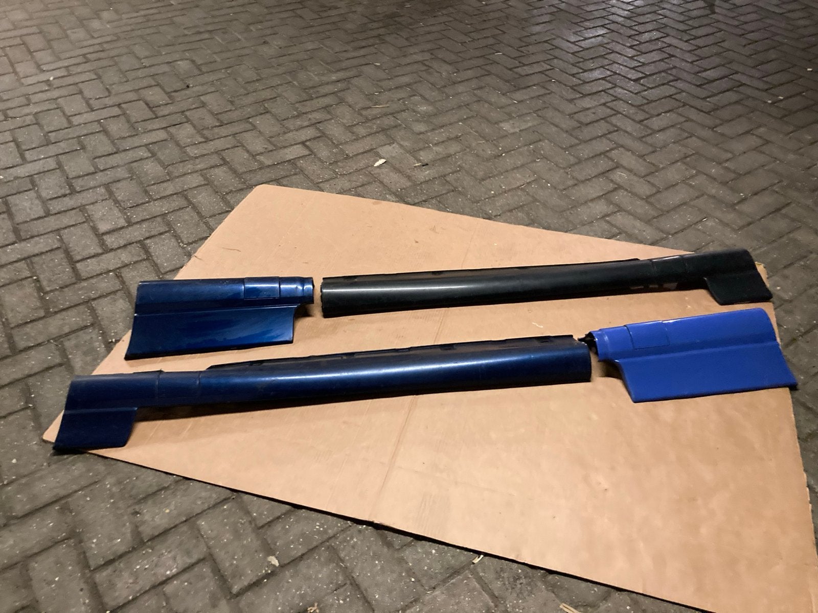 Set Side skirts Opel Astra F GSi, Ophalen, Gebruikt, Voor, Opel