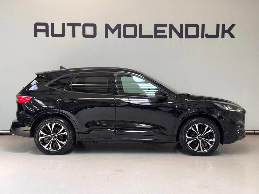 Ford Kuga 2.5 PHEV ST-Line / 19 inch / Camera / el.klep / st, Stof, Gebruikt, Zwart, 4 cilinders
