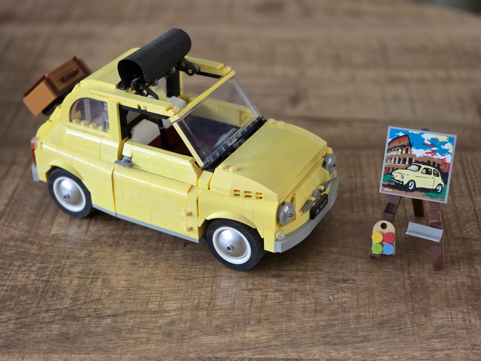 Lego Fiat 500 - 10271, Ophalen, Lego, Zo goed als nieuw, Compleet