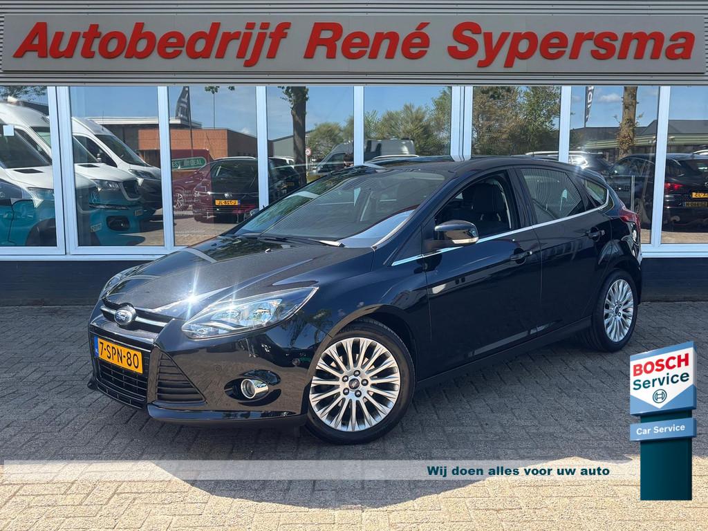 Ford Focus 1.0 EcoBoost Edition Plus | Parkeersensoren | Nav, Euro 5, Stof, Gebruikt, Zwart