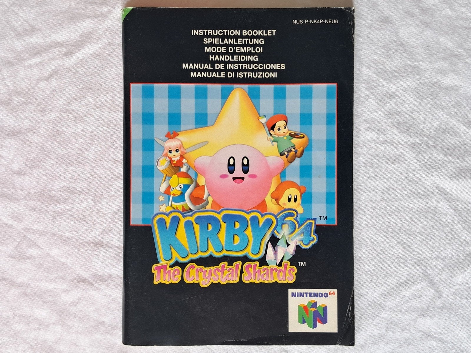 Kirby 64 Handleiding / Manual - Nintendo 64, Avontuur en Actie, Gebruikt, 1 speler, Eén computer