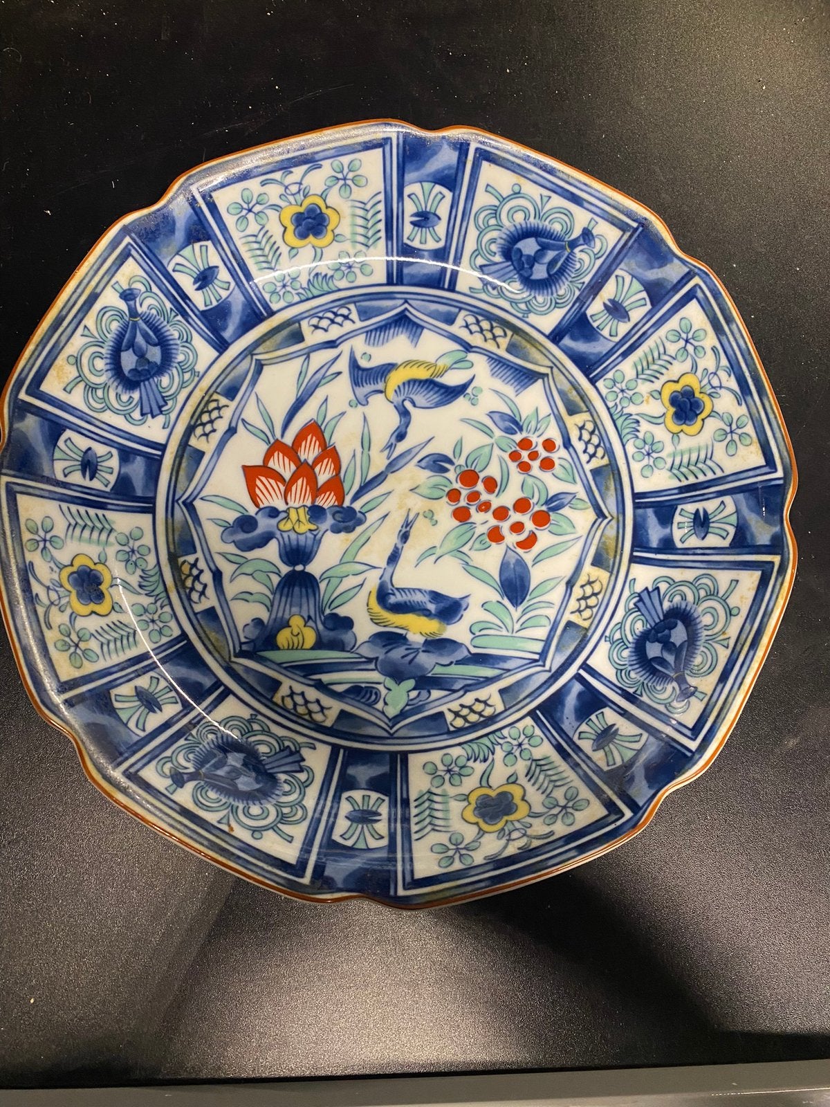 Japans aardewerk bord Diameter 29cm, Ophalen of Verzenden