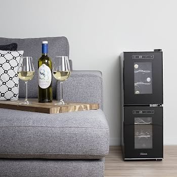Tristar Beverage cooler/ Wijnkoeler / Wijnkoelkast Dual Zone, Minder dan 75 liter, Ophalen of Verzenden, Zo goed als nieuw, Zonder vriesvak