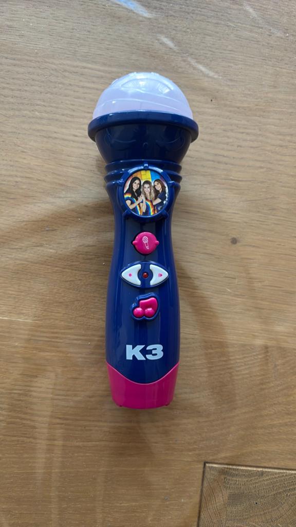 K3 Microfoon voor Kinderen - Zing mee met je favoriete hits!, Kinderen en Baby's, Speelgoed | Overig, Ophalen of Verzenden, Gebruikt