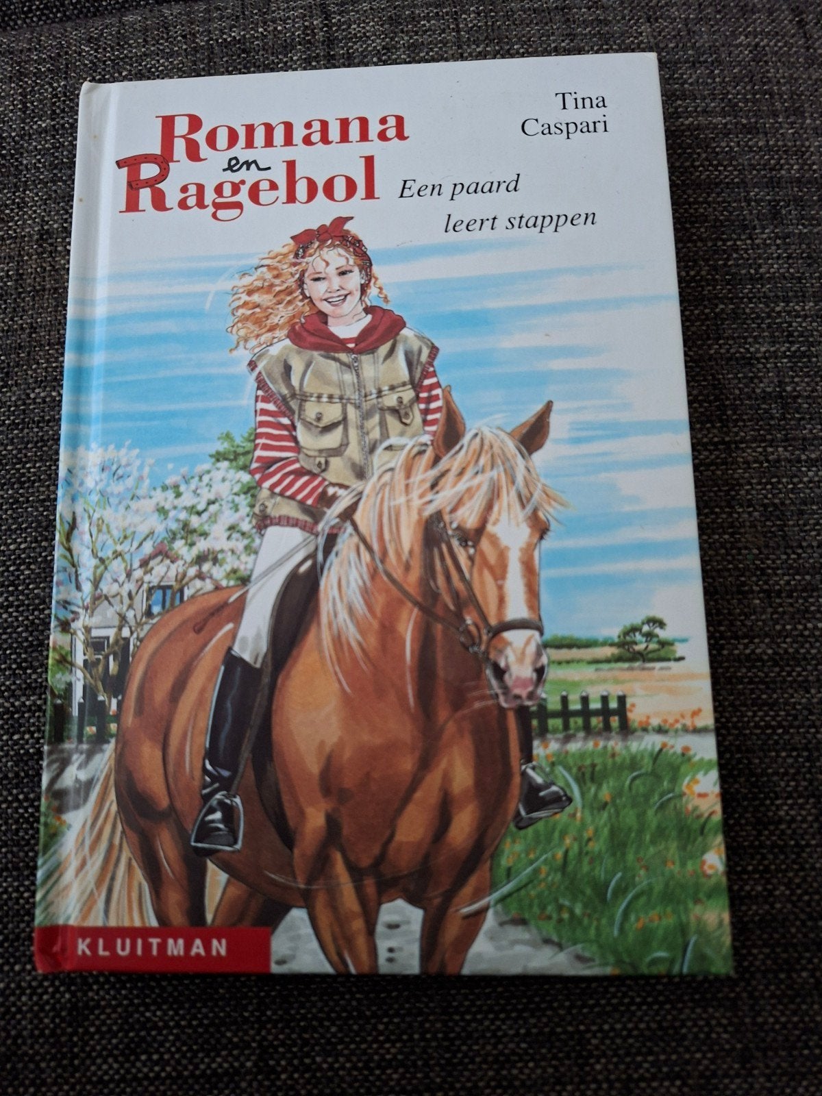 Romana en Ragebol: Een paard leert stappen - Tina Caspari, Ophalen of Verzenden, Gelezen, Tina Caspari, Fictie