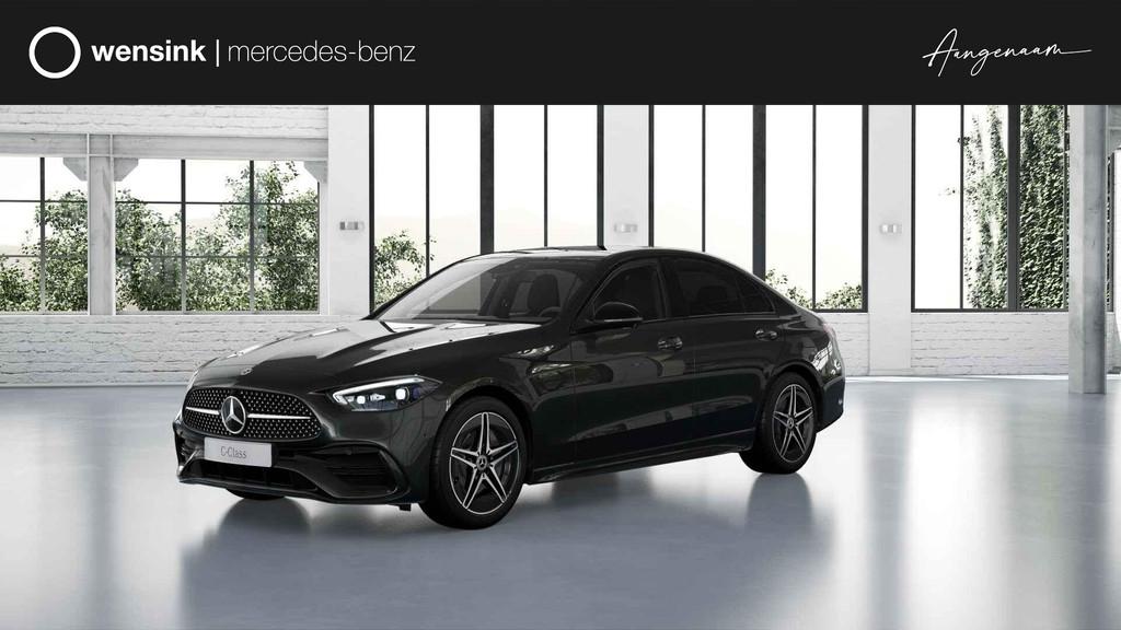 Mercedes-Benz C-klasse 300e Business Solution AMG | Night |, Auto's, Automaat, Achterwielaandrijving, 4 cilinders, Plug-in hybride
