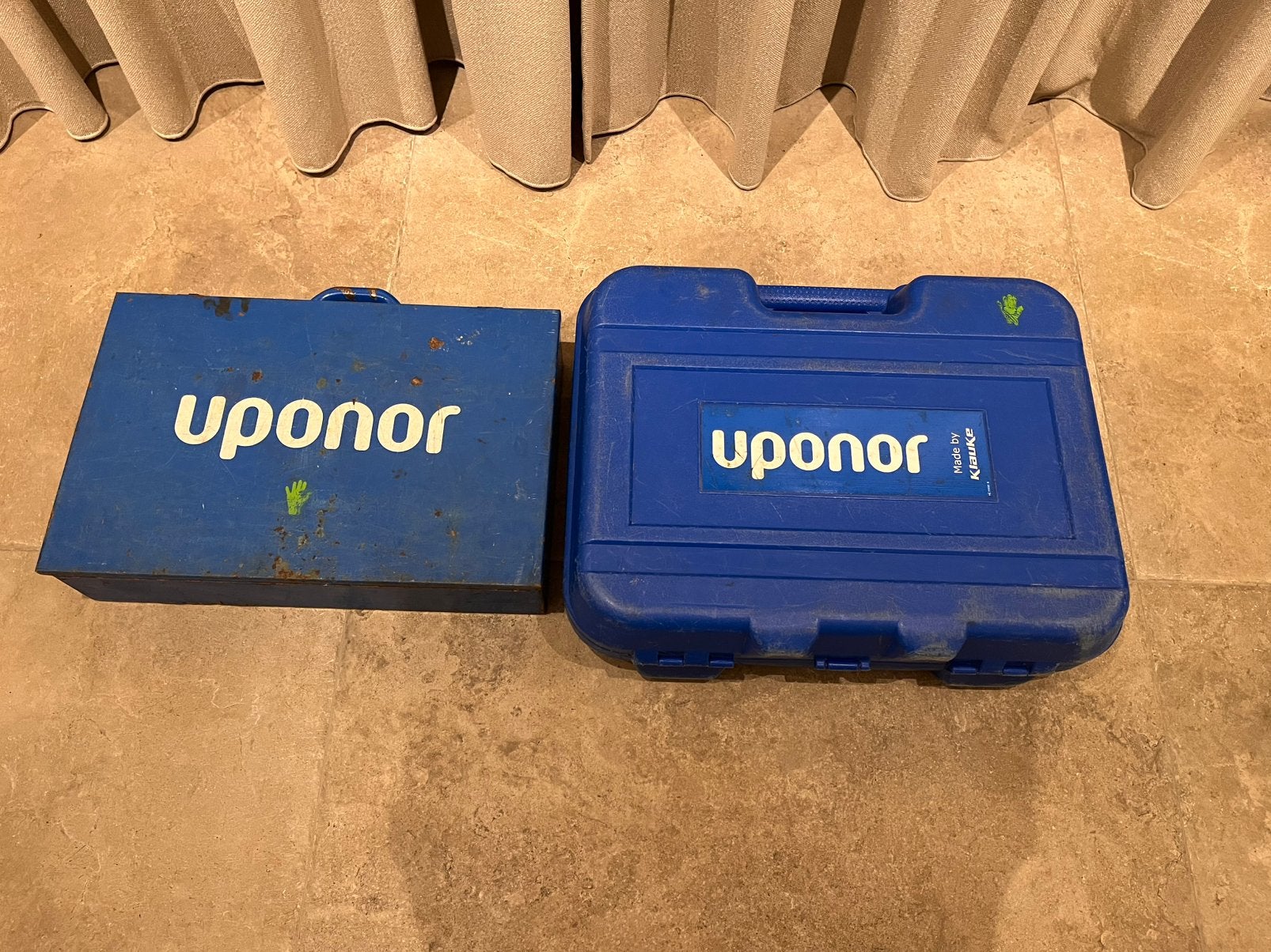 Uponor perstang set zeer compleet en netjes, Ophalen of Verzenden, Zo goed als nieuw