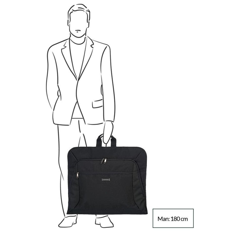 Travelite Kledinghoes Zwart - Perfect voor Zakelijke Reizen, Verzenden, Zwart, Nieuw, Minder dan 20 cm