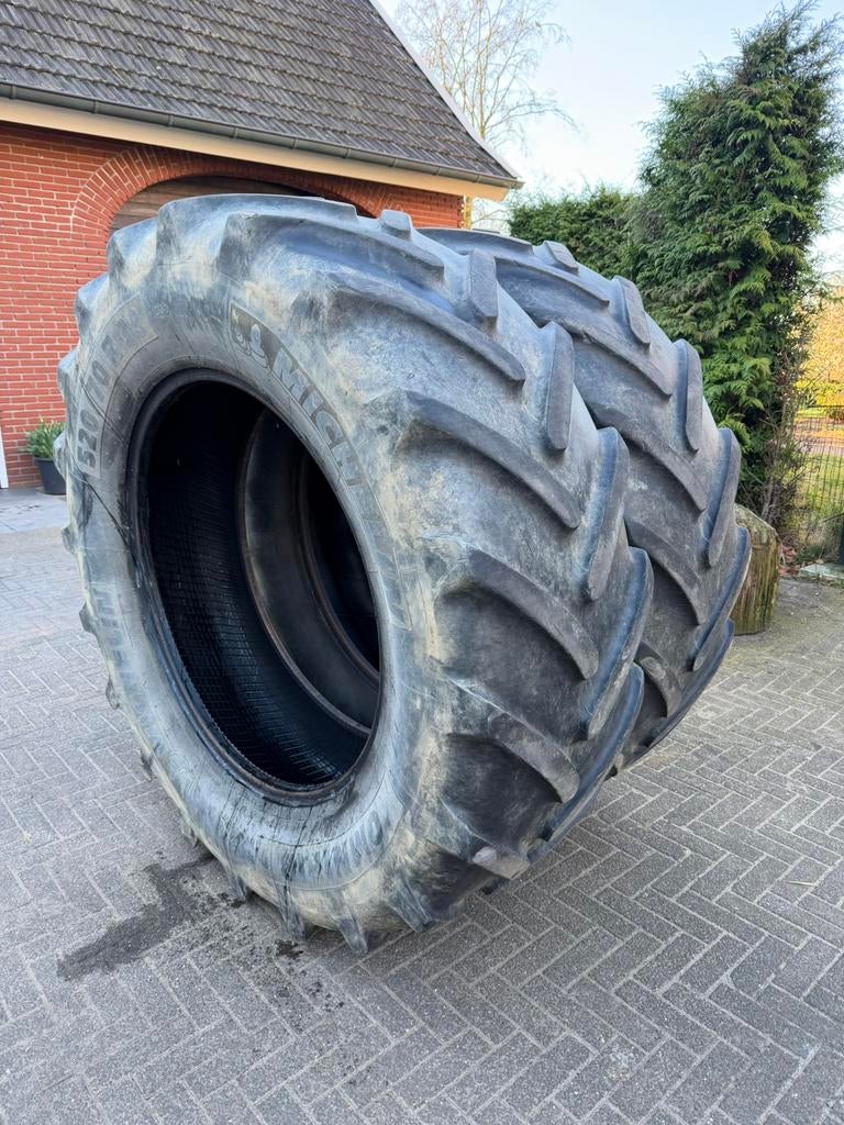 Michelin omnibib 520/70R38, Ophalen