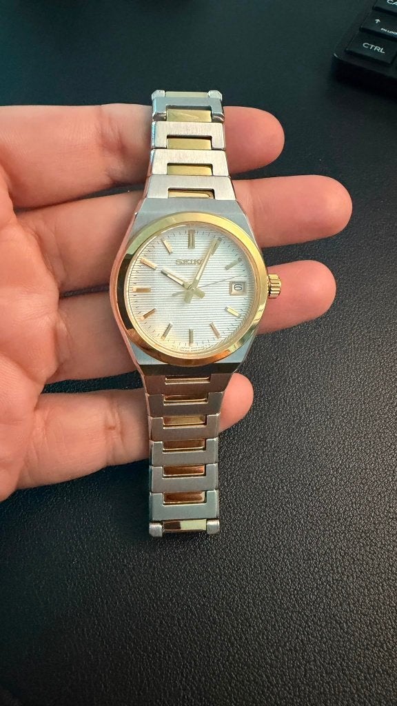 Orginal - Seiko Quartz vintage/neo-vintage, Polshorloge, Nieuw, Ophalen of Verzenden, Overige materialen
