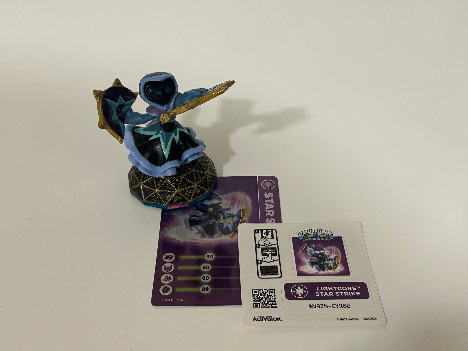 Skylanders Lightcore Star Strike met Kaart, Ophalen of Verzenden, Zo goed als nieuw