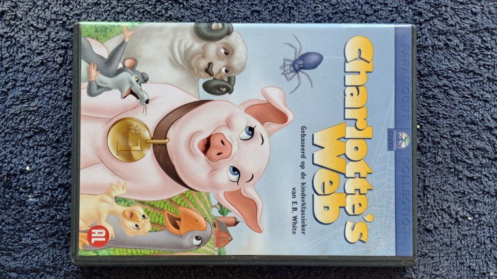 Charlotte's Web, Cd's en Dvd's, Alle leeftijden, Ophalen of Verzenden, Zo goed als nieuw, Amerikaans