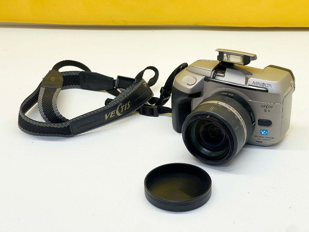 Minolta VECTIS S1 analoog fotocamera, Minolta, Spiegelreflex, N, Ophalen of Verzenden