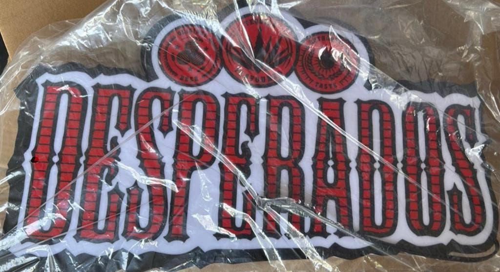 Desperados lamp nieuw, Ophalen of Verzenden, Nieuw, Lichtbak of (neon) lamp