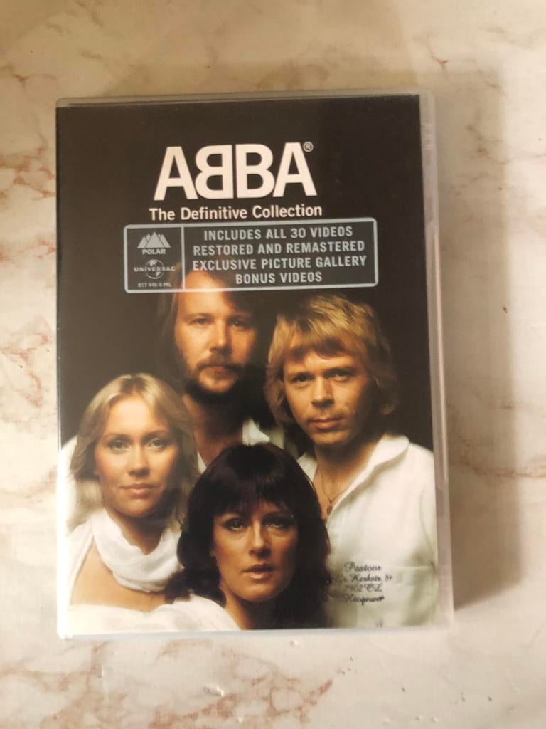 Dvd van ABBA definitive collection, Alle leeftijden, Ophalen of Verzenden, Zo goed als nieuw