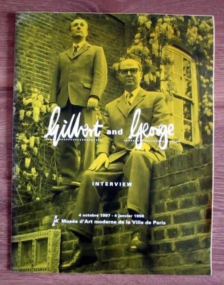 Gilbert & George - Tentoonstelling Parijs 1997/1998., Ophalen of Verzenden, Zo goed als nieuw