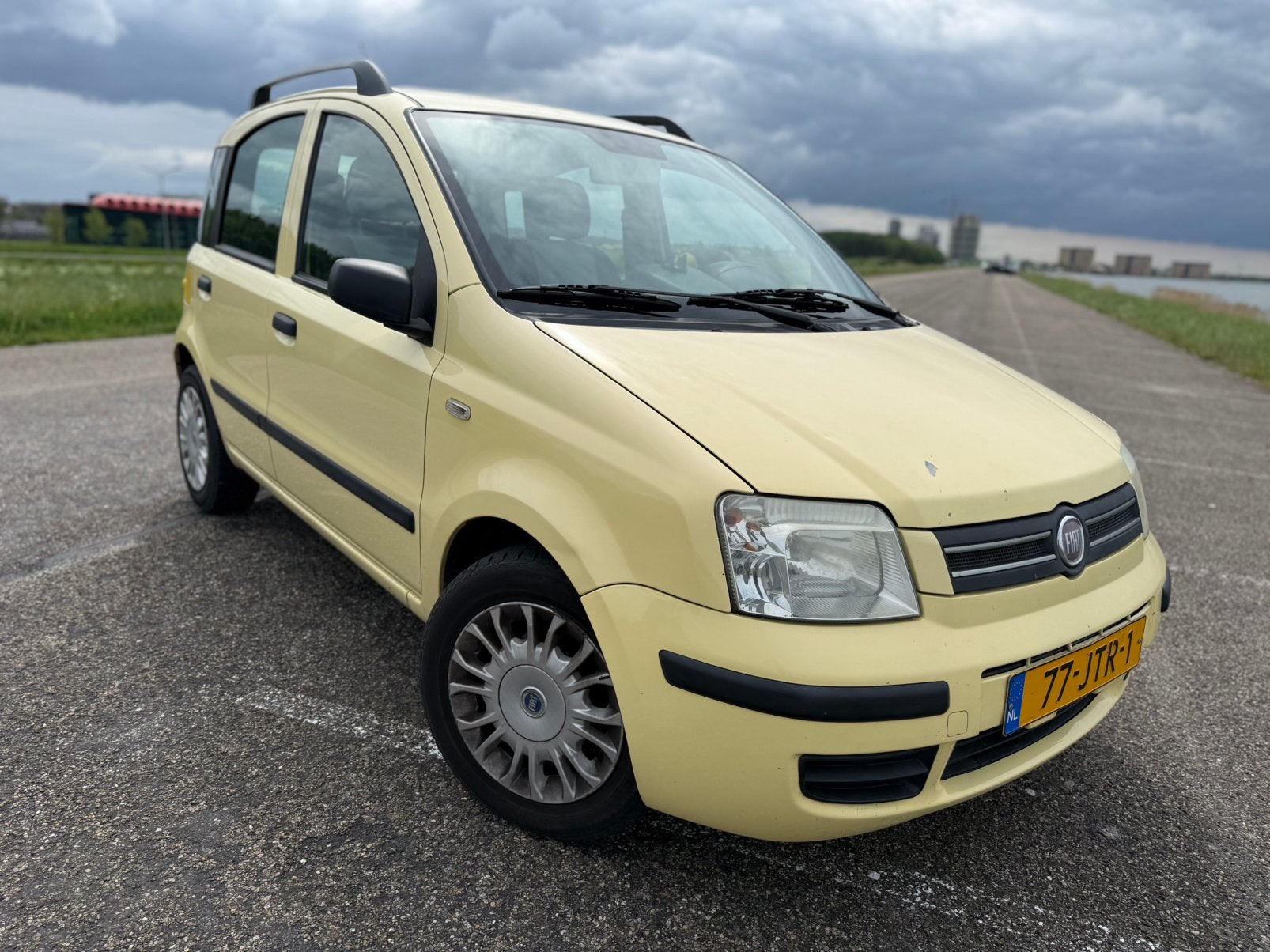 Fiat Panda 1.2/AIRCO (IJSKOUD)/CITYDRIVE/NIEUW RIEM, Auto's, Fiat, Voorwielaandrijving, USB, Stof, 1242 cc