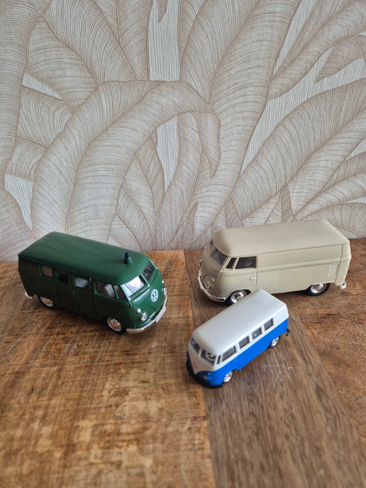 vw model busjes van wellicht set van 3, Ophalen of Verzenden, Zo goed als nieuw, Auto, Overige merken