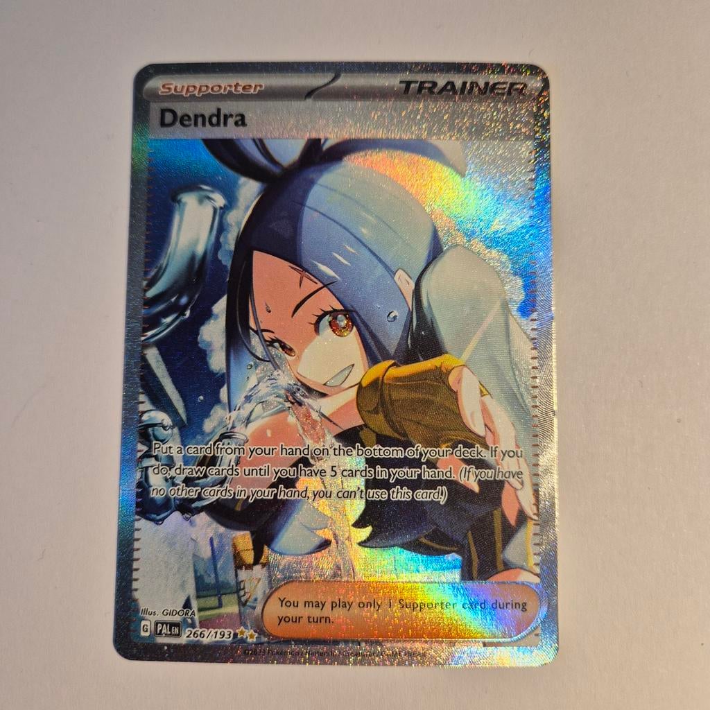 Pokémon Dendra 266/193 TCG Paldea Evolved, Ophalen of Verzenden, Nieuw