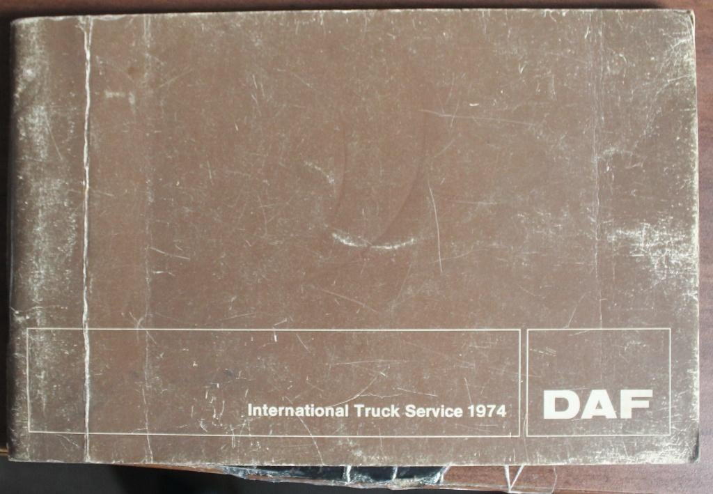 Daf international truckservice 1974, Verzenden
