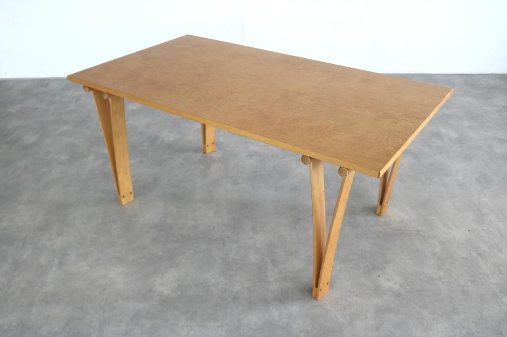 vintage eettafel | tafel | jaren 60 | Zweeds, Gebruikt, ., ., Rechthoekig