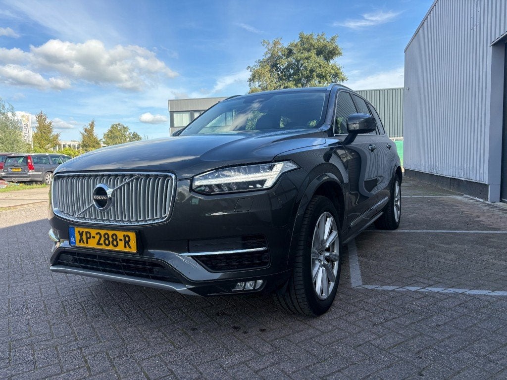 Volvo XC90 2.0 T5 AWD Inscription 7-zits I HUD I Trekhaak I, 12 maanden, Gebruikt, 4 cilinders, 7 stoelen