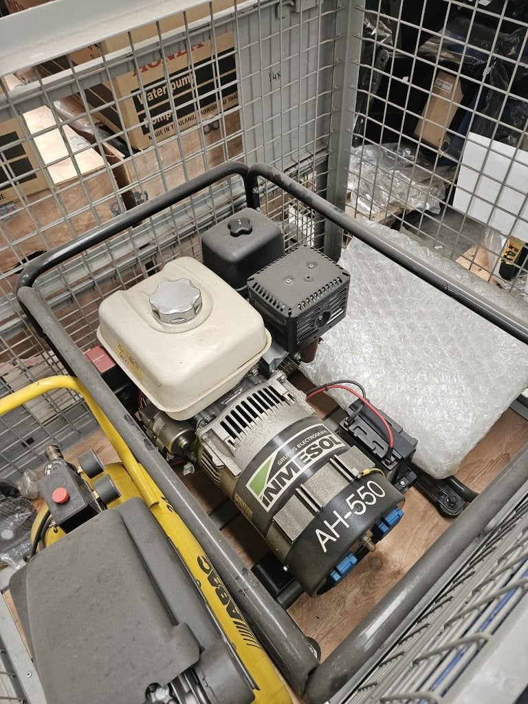 Inmesol AH-550 aggregaat / generator – Honda GX270 – 5,5 kVA, Ophalen, Zo goed als nieuw