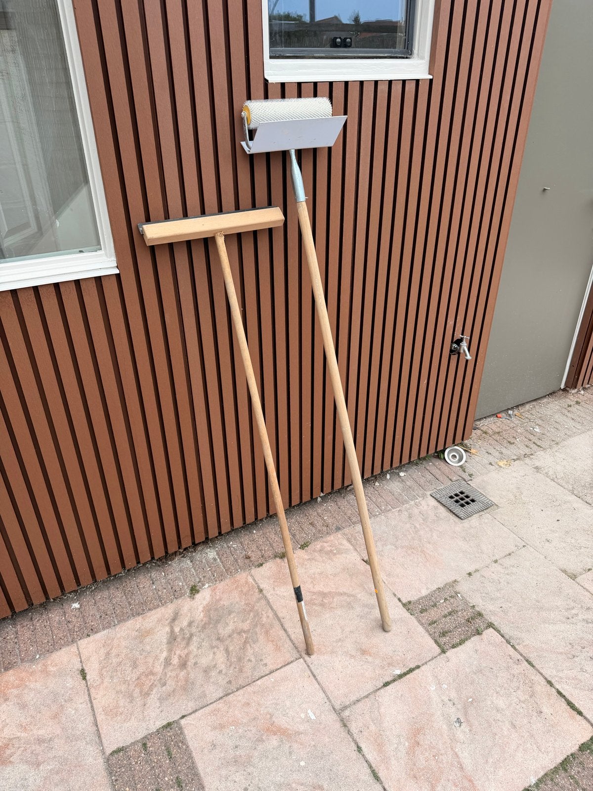 Vloerroller (prikroller) en vloertrekker - Zo goed als nieuw, Ophalen, Zo goed als nieuw, Overige typen