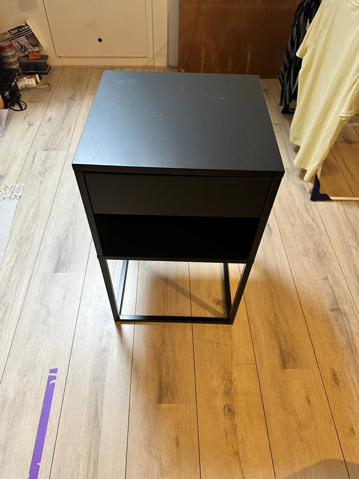 Set van 2 nacht kastjes.Vikhammer ikea, Ophalen of Verzenden, Zo goed als nieuw, Minder dan 45 cm, Minder dan 55 cm