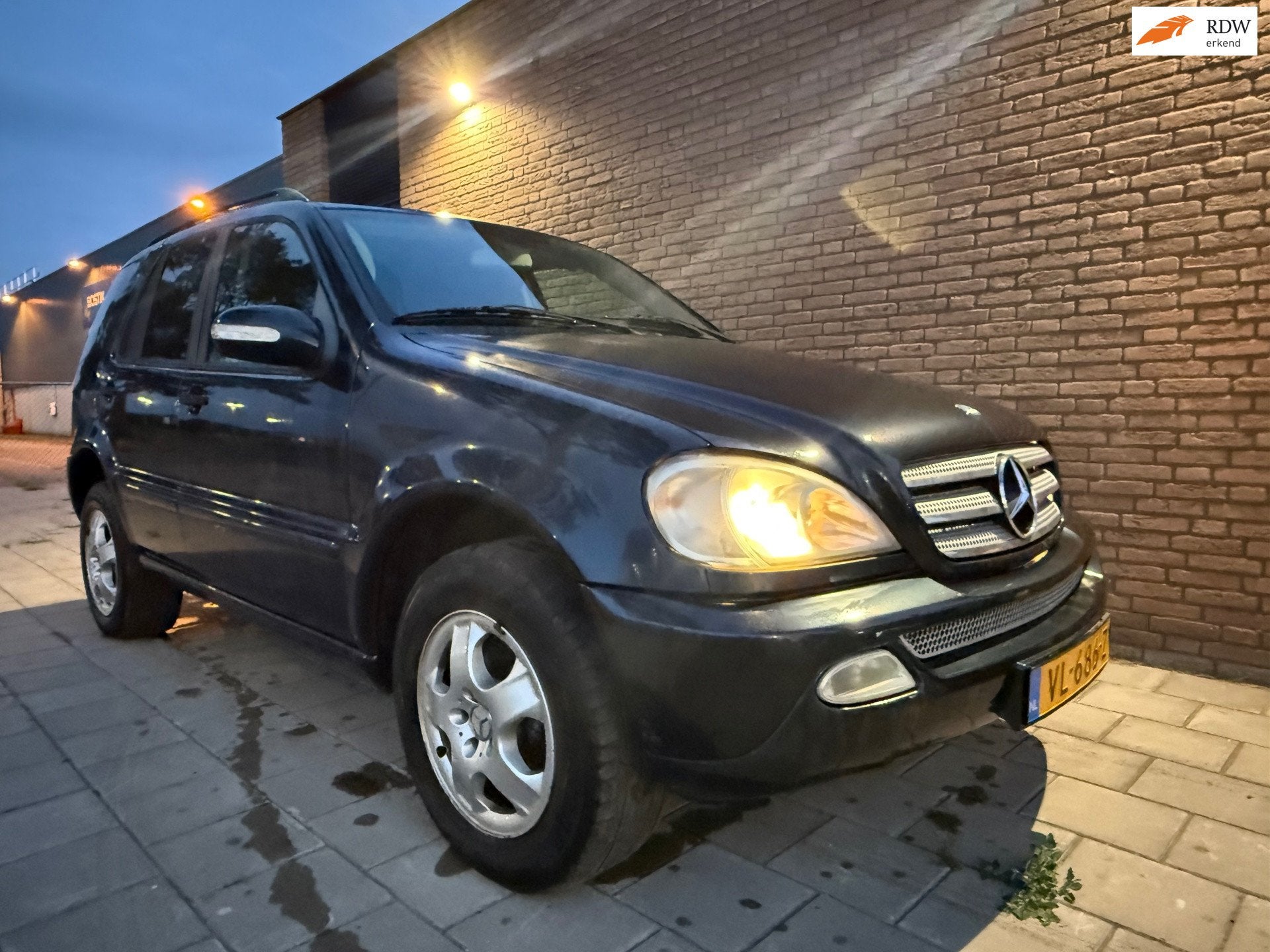 Mercedes-Benz M-klasse ML 270 CDI, Auto's, Bestelauto's, Stof, Gebruikt, 163 pk, Bedrijf