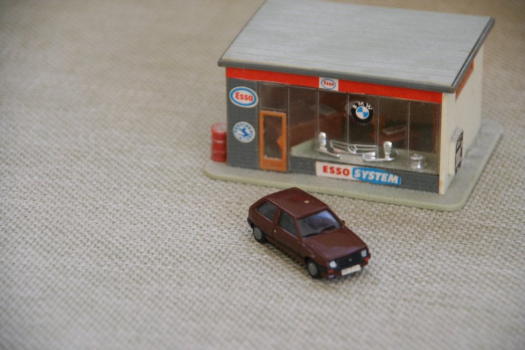 HERPA 1:87, Opel Corsa A (9), Ophalen of Verzenden, Zo goed als nieuw, Auto, Herpa