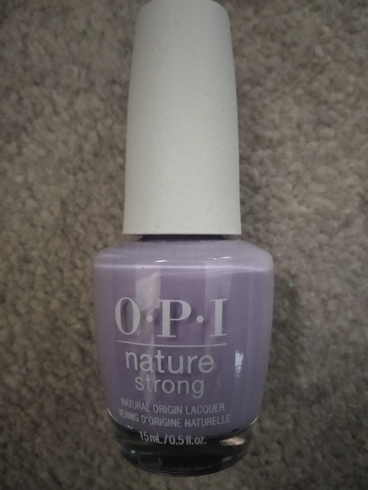 O. P. I. Nagellak. Nature strong. Lila. 1x gebruikt, Paars, Ophalen of Verzenden, Zo goed als nieuw, Handen en Nagels