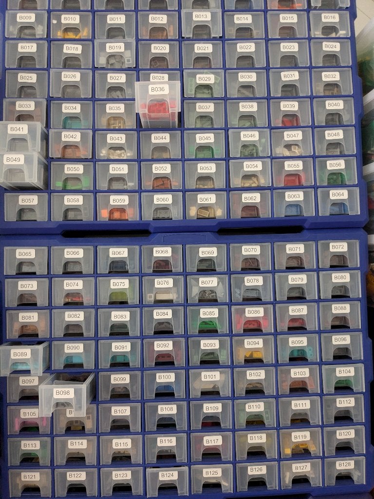 Grote voorraad losse LEGO onderdelen op nummer te bestellen, Lego, Nieuw, Ophalen of Verzenden, Denmark